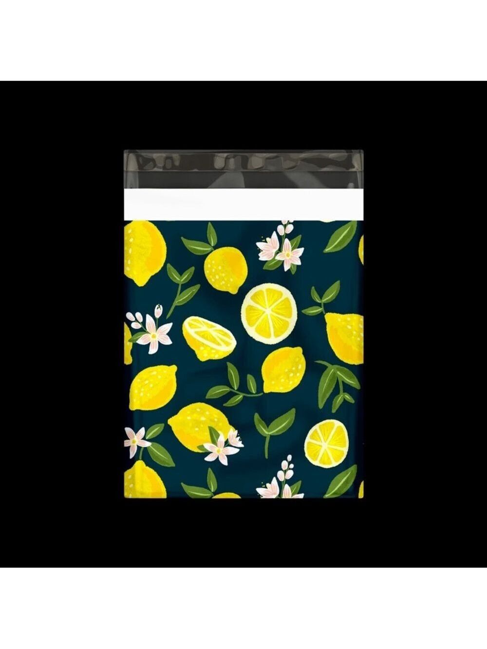 25 10X13 Poly Mailers Lemon and Blossoms Shipping Envelopes Bags PRICE IS FIRM - Picture 14 of 15